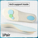 men and women arch support Orthopedic insoles Plantar fasciitis insoles sports shoes elastic shock-absorbing insoles 1Pair