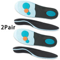 men and women arch support Orthopedic insoles Plantar fasciitis insoles sports shoes elastic shock-absorbing insoles 1Pair