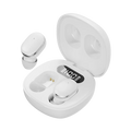 Q31 Wireless Bluetooth Headset Transparent ENC Headphones LED Power Digital Display Stereo Sound Earphones for Sports Working
