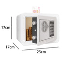 0.2 Cubic Feet Electronic Digital Safe, Steel Home Cash Safe and Fireproof Cash Bag for Hiding Safe Cash
