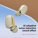 Q31 Wireless Bluetooth Headset Transparent ENC Headphones LED Power Digital Display Stereo Sound Earphones for Sports Working