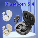 Q31 Wireless Bluetooth Headset Transparent ENC Headphones LED Power Digital Display Stereo Sound Earphones for Sports Working