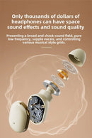 Q31 Wireless Bluetooth Headset Transparent ENC Headphones LED Power Digital Display Stereo Sound Earphones for Sports Working