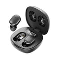 Q31 Wireless Bluetooth Headset Transparent ENC Headphones LED Power Digital Display Stereo Sound Earphones for Sports Working