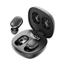 Q31 Wireless Bluetooth Headset Transparent ENC Headphones LED Power Digital Display Stereo Sound Earphones for Sports Working