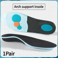 men and women arch support Orthopedic insoles Plantar fasciitis insoles sports shoes elastic shock-absorbing insoles 1Pair